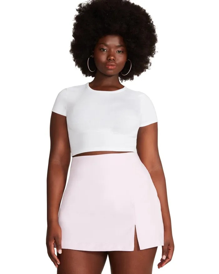 Steve Madden Cam Skort Pink Womens Bottoms