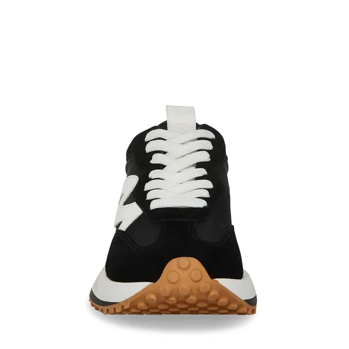 Steve Madden Campo BlackWhite Womens Sneakers