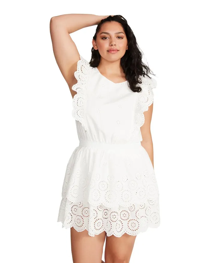 Steve Madden Jayda Dress White Womens Dresses