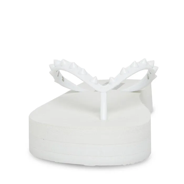 Steve Madden Lumi White Womens Sandals