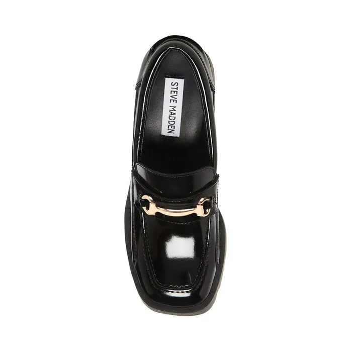 Steve Madden Penelope Black Patent Womens Heels