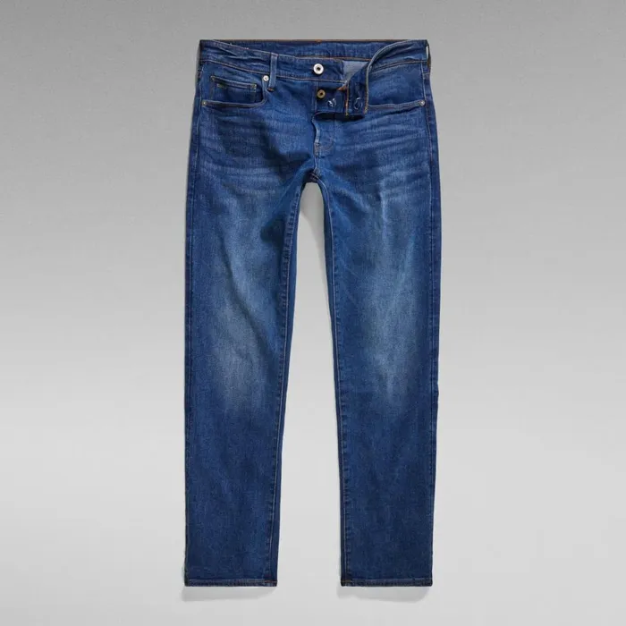 Straight Men GStar RAW 3301 Regular Straight Jeans Light Aged