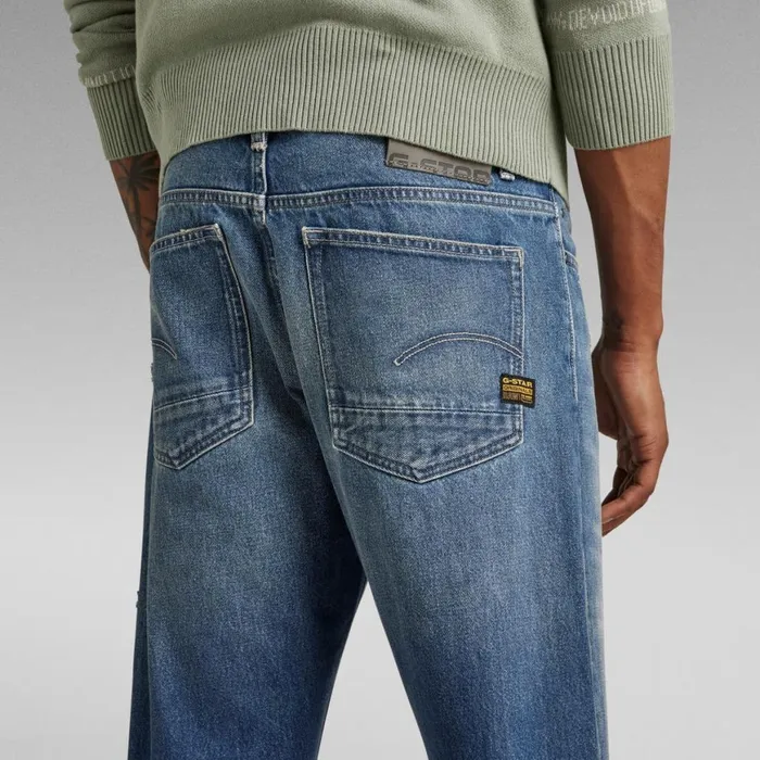 Straight Men GStar RAW Triple A Regular Straight Jeans Faded Sea Moss