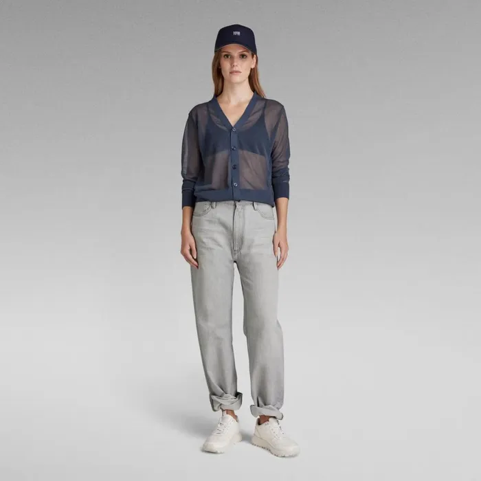 Sweaters Women GStar RAW Core Cardigan Knit Fantem Blue