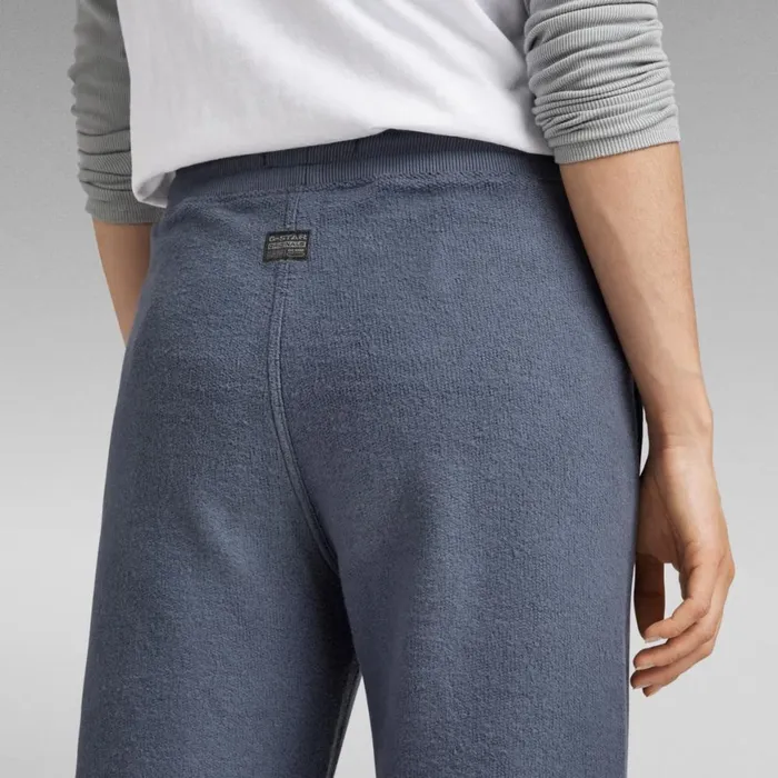 Sweatpants Women GStar RAW Shearling Wide Leg Sweatpants Fantem Blue