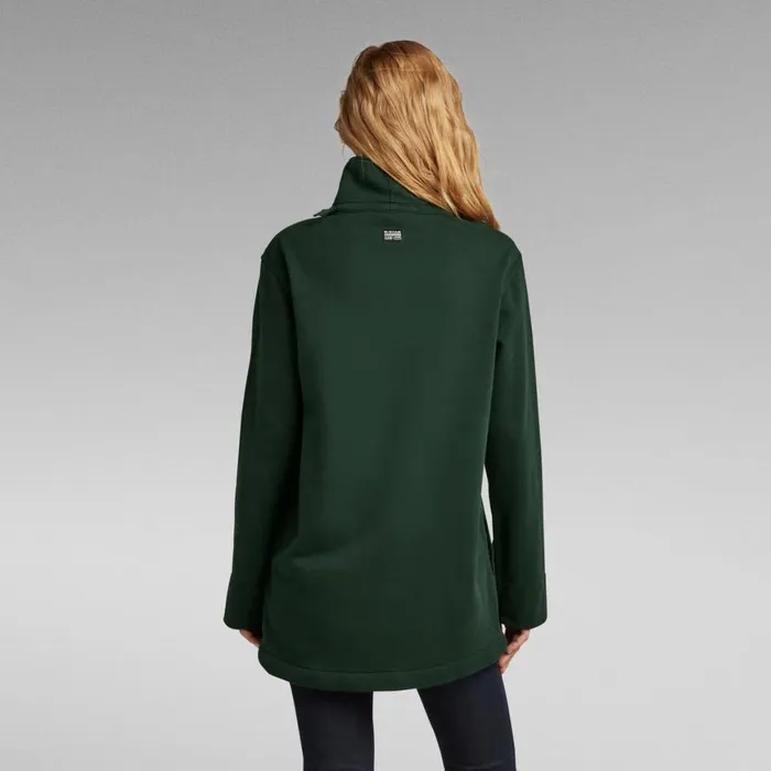 Sweatshirts and Hoodies Women GStar RAW Mock Stencil Gaphic Sweater Laub