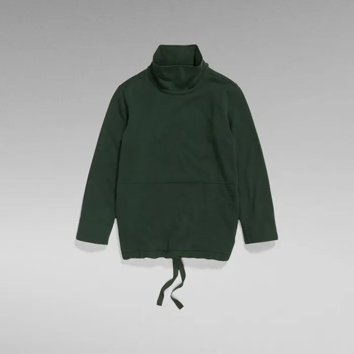 Sweatshirts and Hoodies Women GStar RAW Mock Stencil Gaphic Sweater Laub