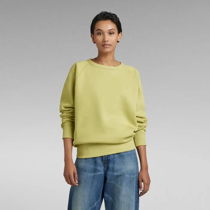 Sweatshirts and Hoodies Women GStar RAW Premium Core 20 Sweater Leek Green