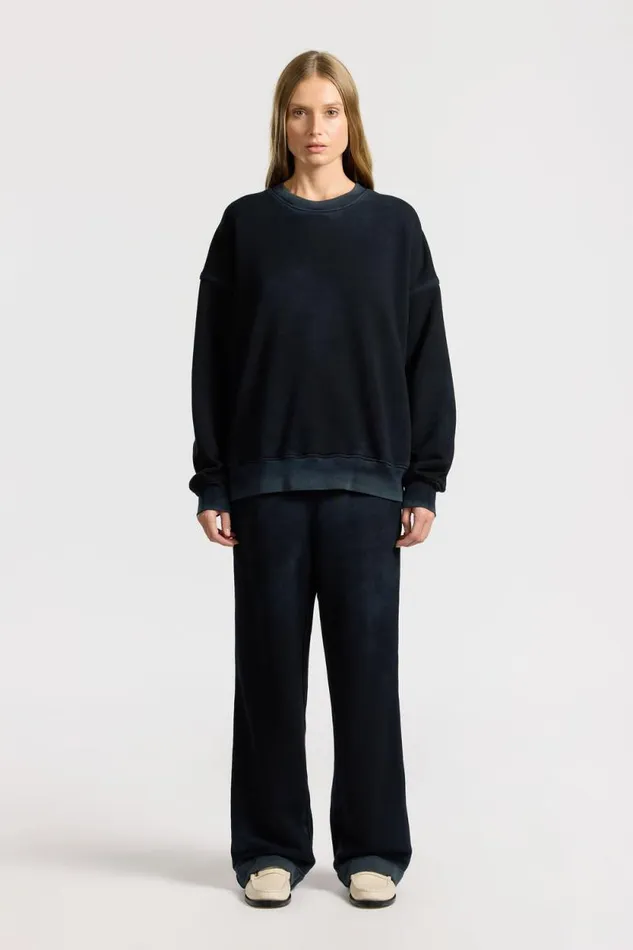 Sweatshirts Women COTTON CITIZEN Boston Crew Vintage Black Sweatshirts Women COTTON CITIZEN Boston Crew Vintage Black