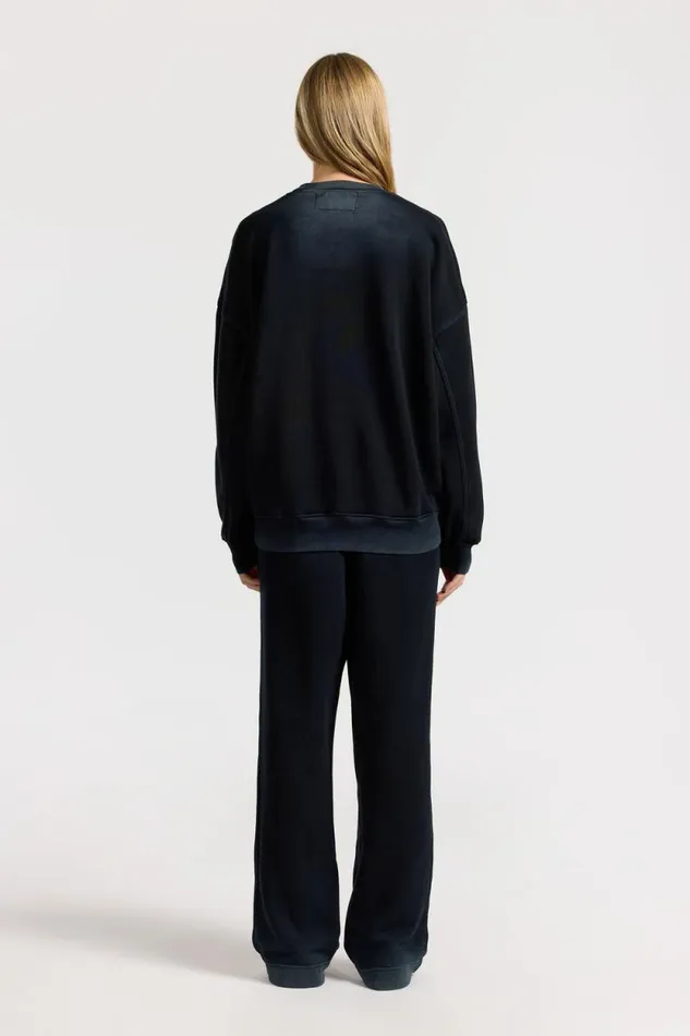 Sweatshirts Women COTTON CITIZEN Boston Crew Vintage Black Sweatshirts Women COTTON CITIZEN Boston Crew Vintage Black