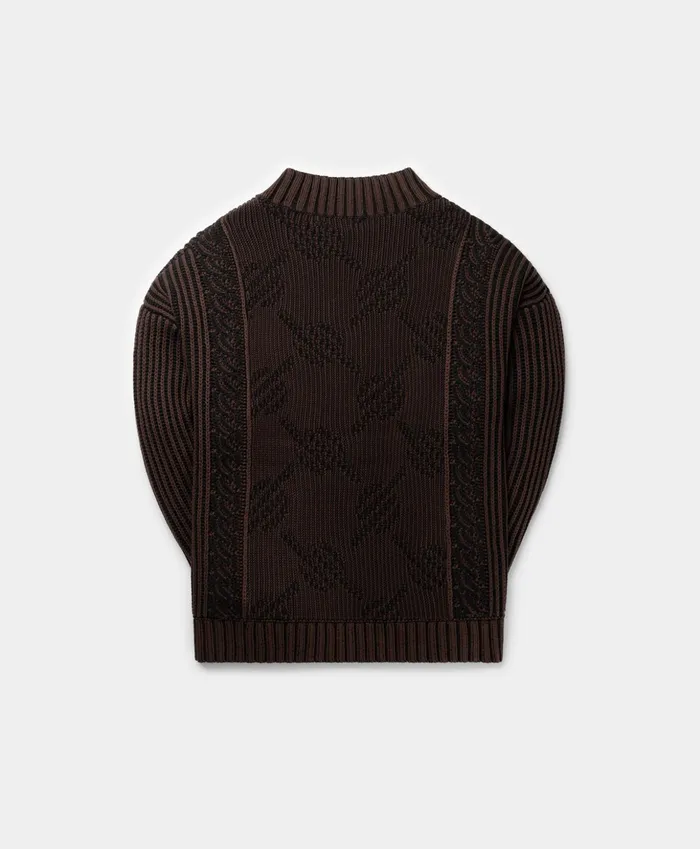 Syrup Brown Rajab Sweater Men Daily Paper Knitwear