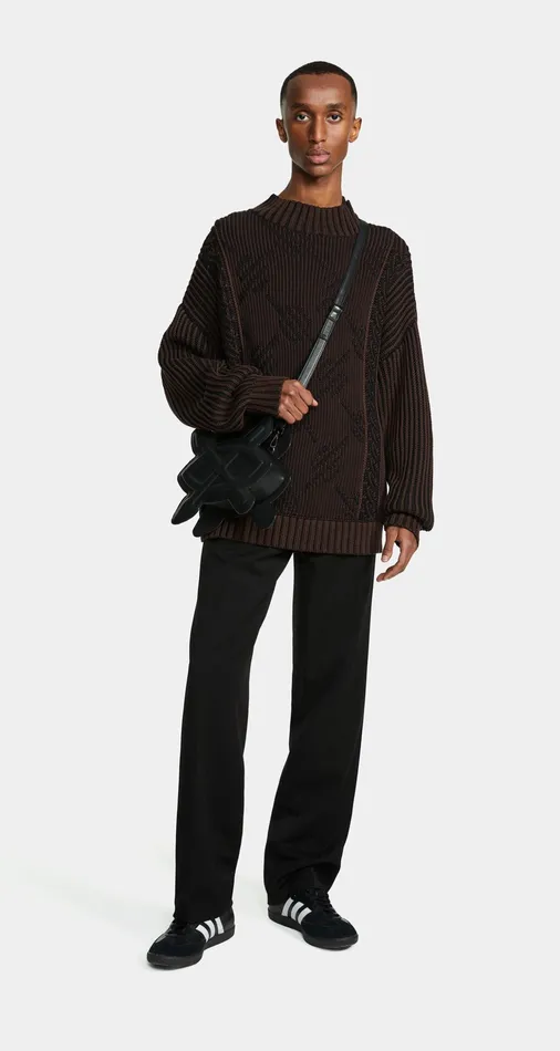Syrup Brown Rajab Sweater Men Daily Paper Knitwear