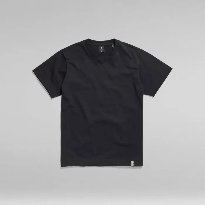 TShirts and Polos Men GStar RAW Essential Organic Cotton Loose TShirt Dark Black