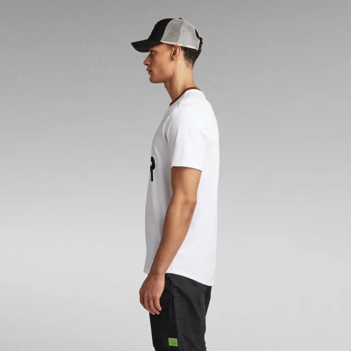 TShirts and Polos Men GStar RAW Lash Sports Graphic TShirt White