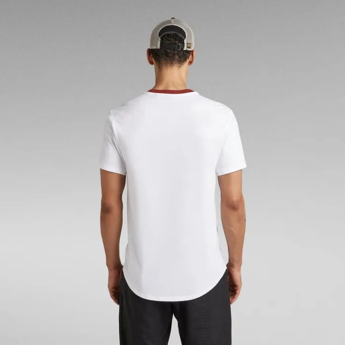 TShirts and Polos Men GStar RAW Lash Sports Graphic TShirt White