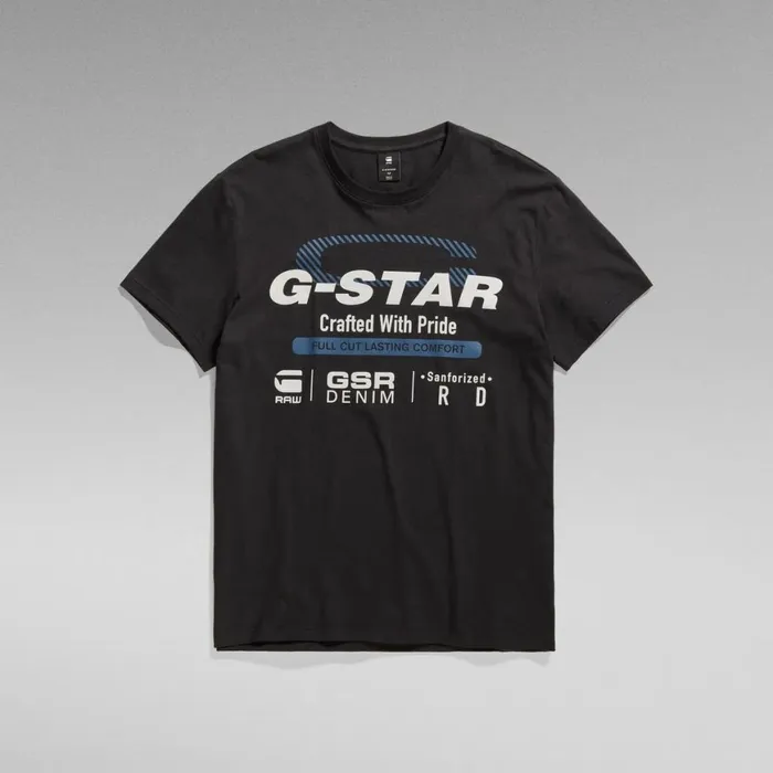 TShirts and Polos Men GStar RAW Old Skool Originals TShirt Dark Black