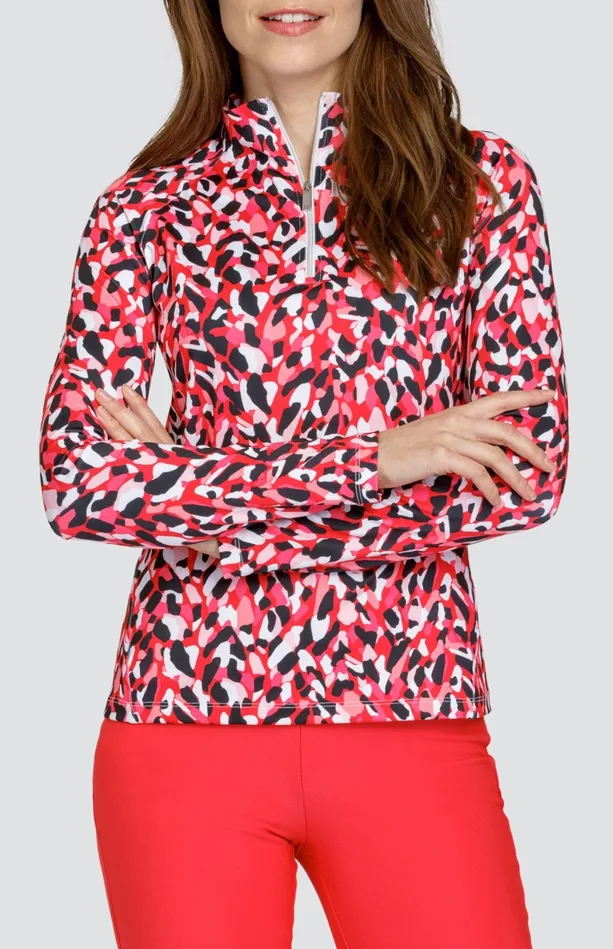 Tail Activewear Augustina Top 8211 Spotted Meadow Women Long Sleeve