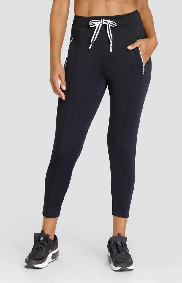 Tail Activewear Eleanor Noir Black Jogger Women Ankle Pants