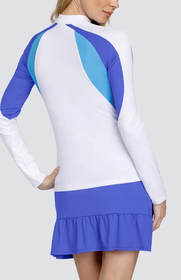 Tail Activewear Jossie Top 8211 Mystic Blue Women Long Sleeve