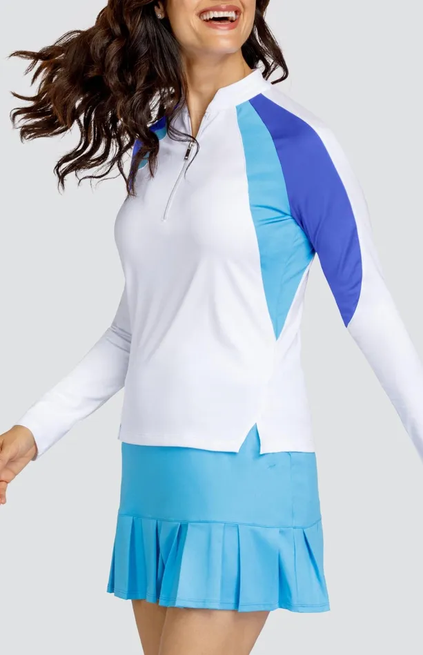 Tail Activewear Jossie Top 8211 Mystic Blue Women Long Sleeve