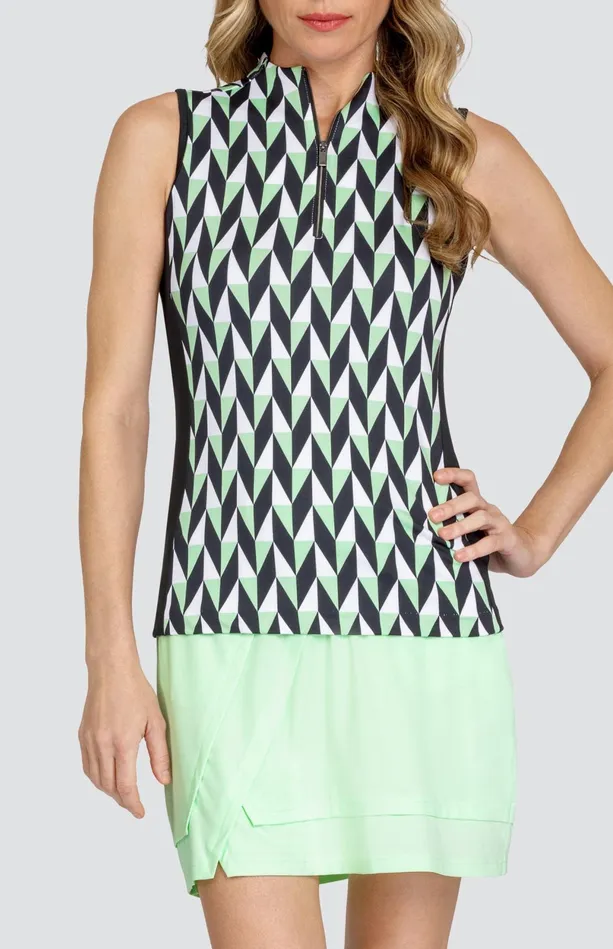 Tail Activewear Zura Top 8211 Chevron Geo Women Sleeveless