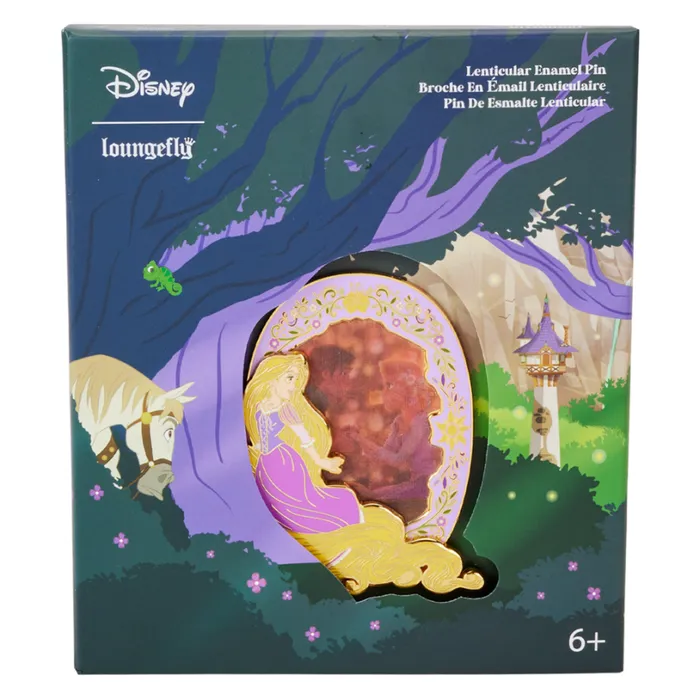 Tangled Rapunzel Princess Series 3 Unisex Loungefly Enamel Pins