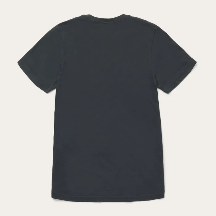 Tees Men Stetson Longhorn Graphic Tee Black
