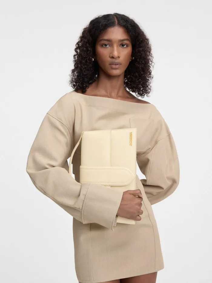 The Bambinou Ivory Women JACQUEMUS Crossbody and Handbags The Bambinou Ivory Women JACQUEMUS Crossbody and Handbags
