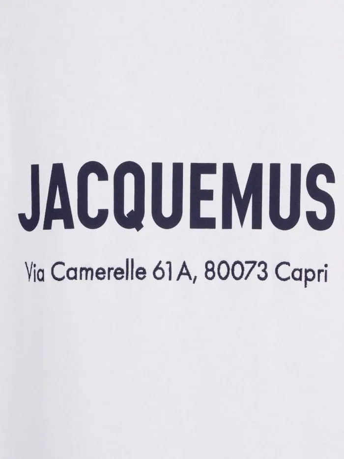 The Capri Address Tshirt Capri White WomenMen JACQUEMUS Tshirts The Capri Address Tshirt Capri White WomenMen JACQUEMUS Tshirts