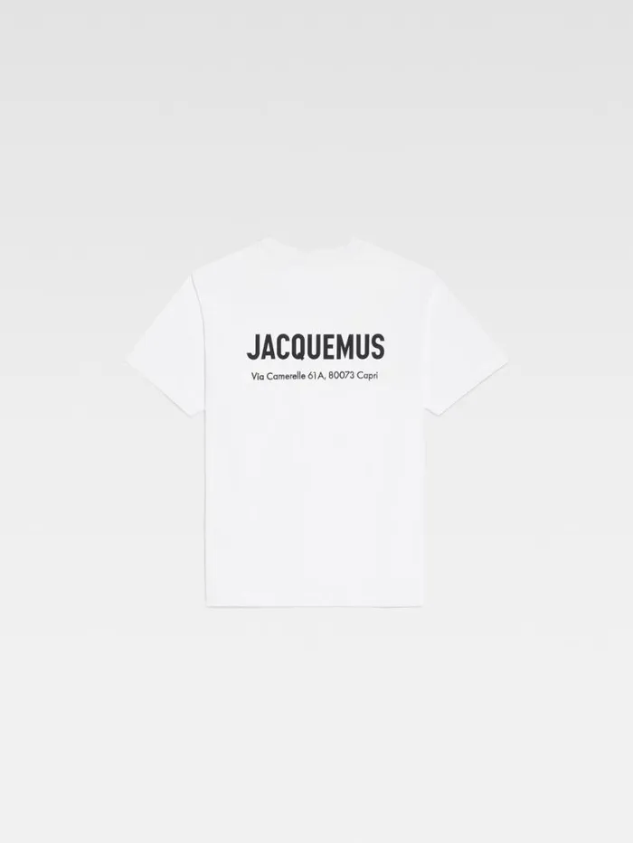 The Capri Address Tshirt Capri White WomenMen JACQUEMUS Tshirts The Capri Address Tshirt Capri White WomenMen JACQUEMUS Tshirts