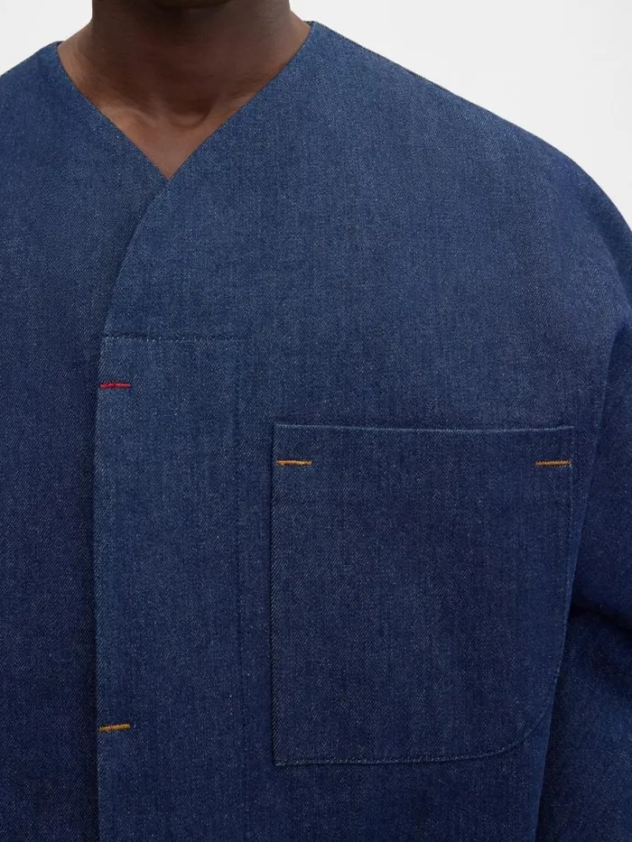 The DeNmes Faro Denim Shirt Navy Men JACQUEMUS Shirts The DeNmes Faro Denim Shirt Navy Men JACQUEMUS Shirts