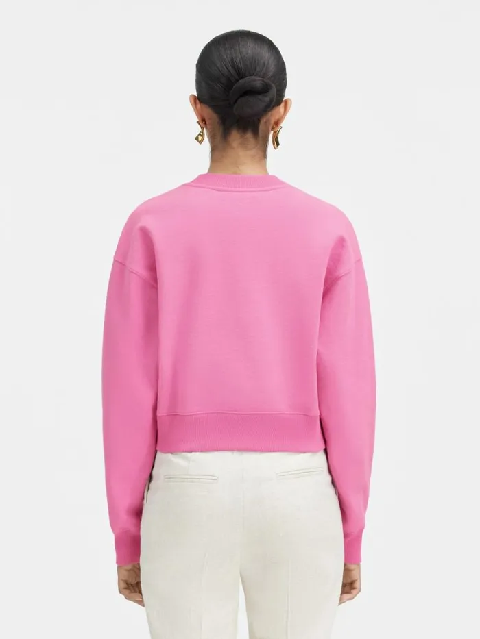 The Gros Grain Sweatshirt Pink Women JACQUEMUS Sweatshirts and Joggings The Gros Grain Sweatshirt Pink Women JACQUEMUS Sweatshirts and Joggings
