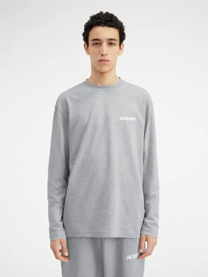 The Longsleeve Tshirt Grey WomenMen JACQUEMUS Tshirts