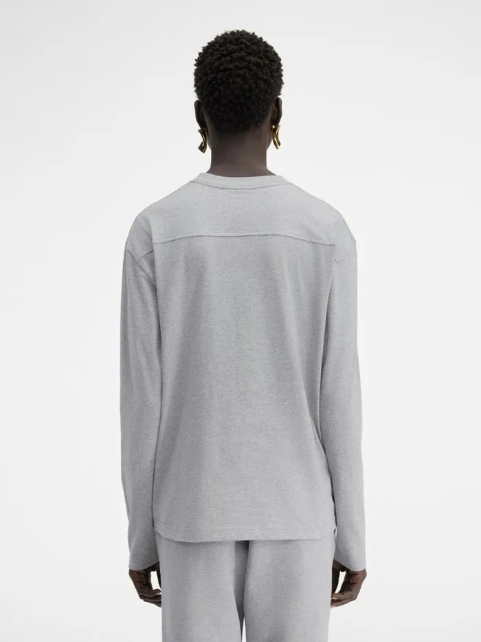 The Longsleeve Tshirt Grey WomenMen JACQUEMUS Tshirts The Longsleeve Tshirt Grey WomenMen JACQUEMUS Tshirts