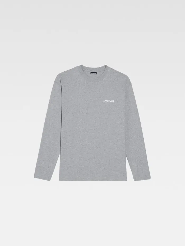 The Longsleeve Tshirt Grey WomenMen JACQUEMUS Tshirts The Longsleeve Tshirt Grey WomenMen JACQUEMUS Tshirts
