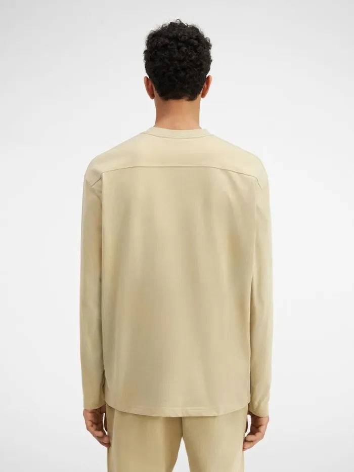 The Longsleeve Tshirt Light Khaki WomenMen JACQUEMUS Tshirts The Longsleeve Tshirt Light Khaki WomenMen JACQUEMUS Tshirts