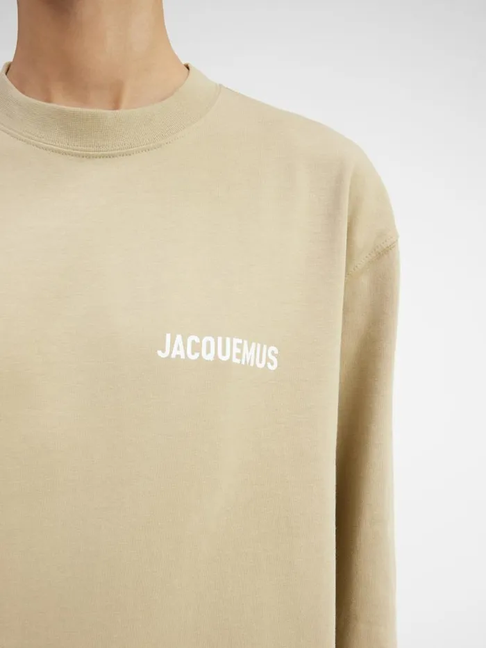 The Longsleeve Tshirt Light Khaki WomenMen JACQUEMUS Tshirts The Longsleeve Tshirt Light Khaki WomenMen JACQUEMUS Tshirts