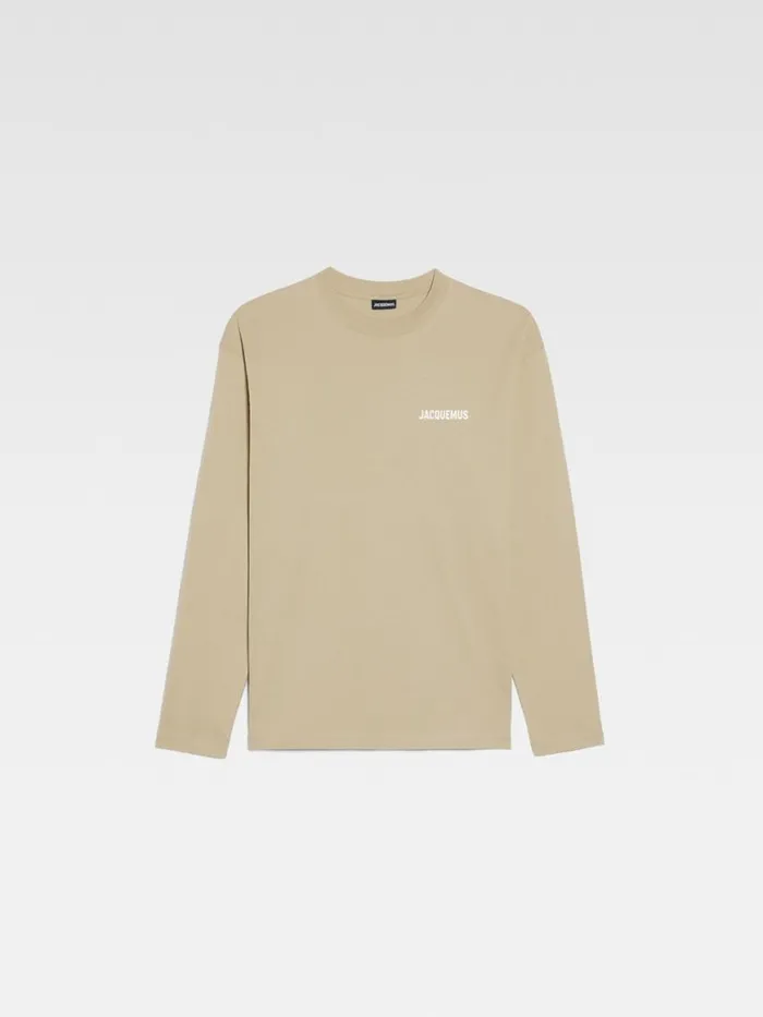 The Longsleeve Tshirt Light Khaki WomenMen JACQUEMUS Tshirts The Longsleeve Tshirt Light Khaki WomenMen JACQUEMUS Tshirts