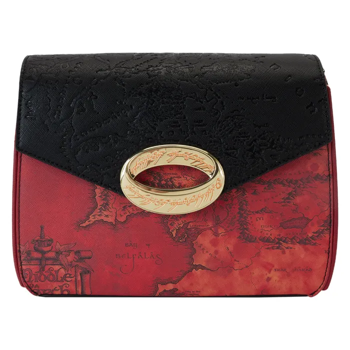 The Lord Of The Rings The One Ring Glow Crossbody Bag Unisex Loungefly Crossbody Bags