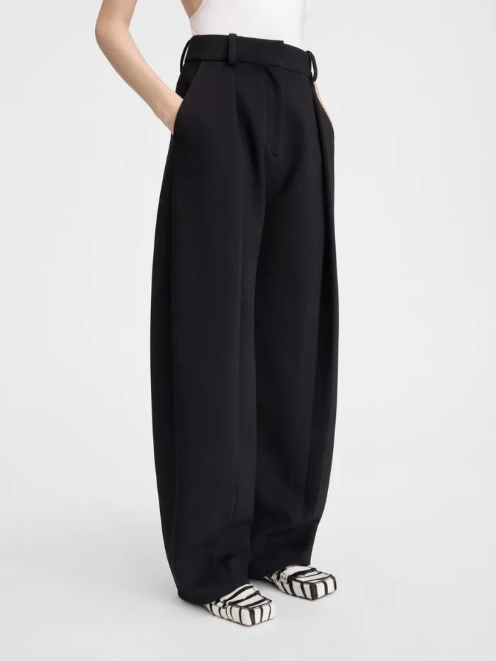 The Paseo Pants Black Women JACQUEMUS Trousers and Shorts The Paseo Pants Black Women JACQUEMUS Trousers and Shorts
