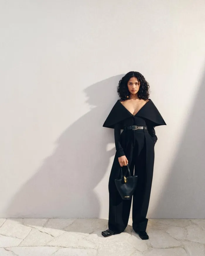 The Paseo Pants Black Women JACQUEMUS Trousers and Shorts The Paseo Pants Black Women JACQUEMUS Trousers and Shorts