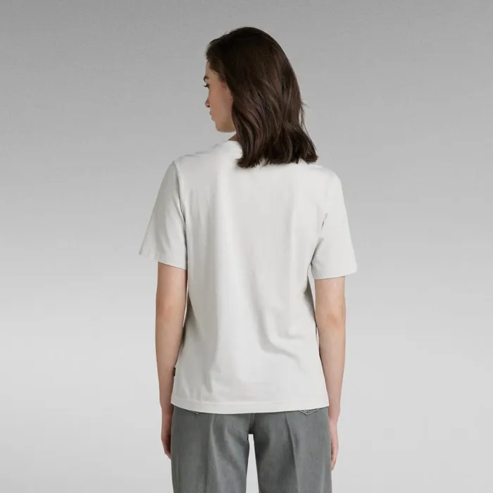 Tops and Tshirts Women GStar RAW Big Graphic TShirt Cool Grey