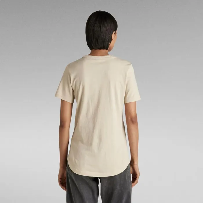 Tops and Tshirts Women GStar RAW RAW Slim TShirt Brown Rice