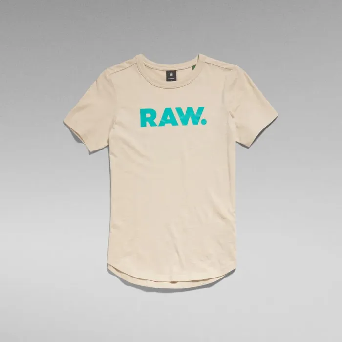 Tops and Tshirts Women GStar RAW RAW Slim TShirt Brown Rice
