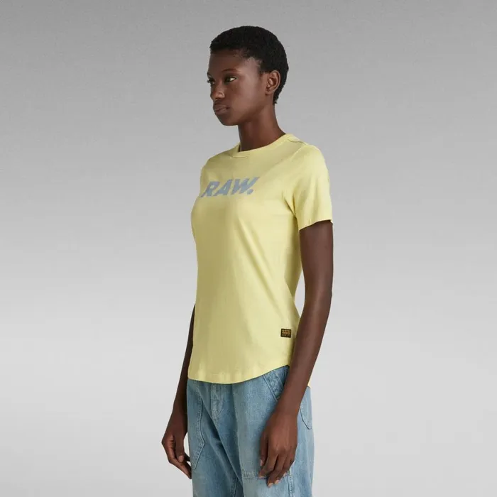 Tops and Tshirts Women GStar RAW RAW Slim TShirt Lemonade