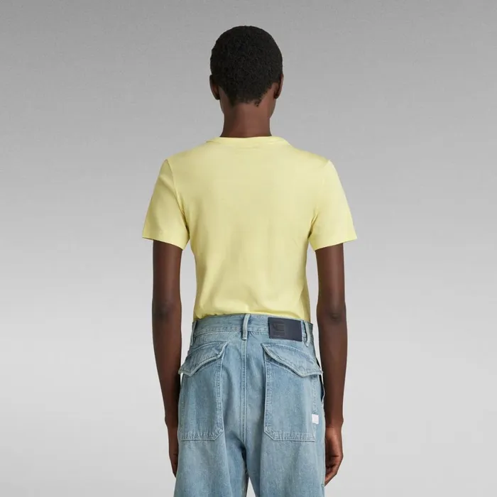 Tops and Tshirts Women GStar RAW RAW Slim TShirt Lemonade