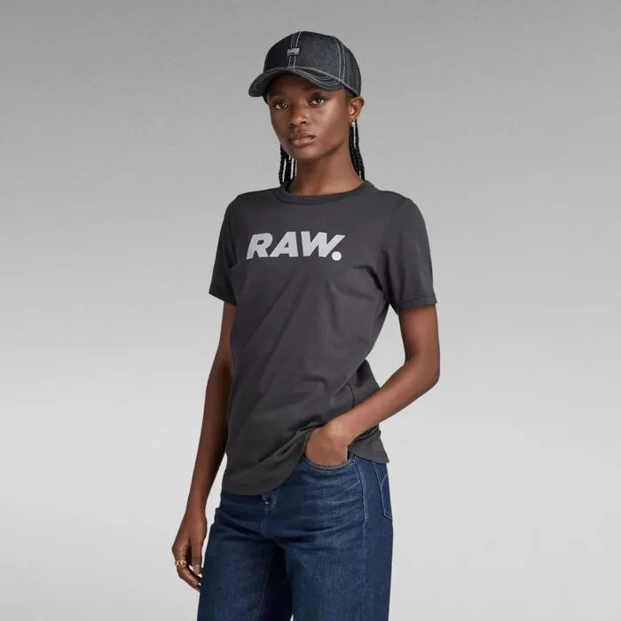 Tops and Tshirts Women GStar RAW RAW Slim Top Shadow