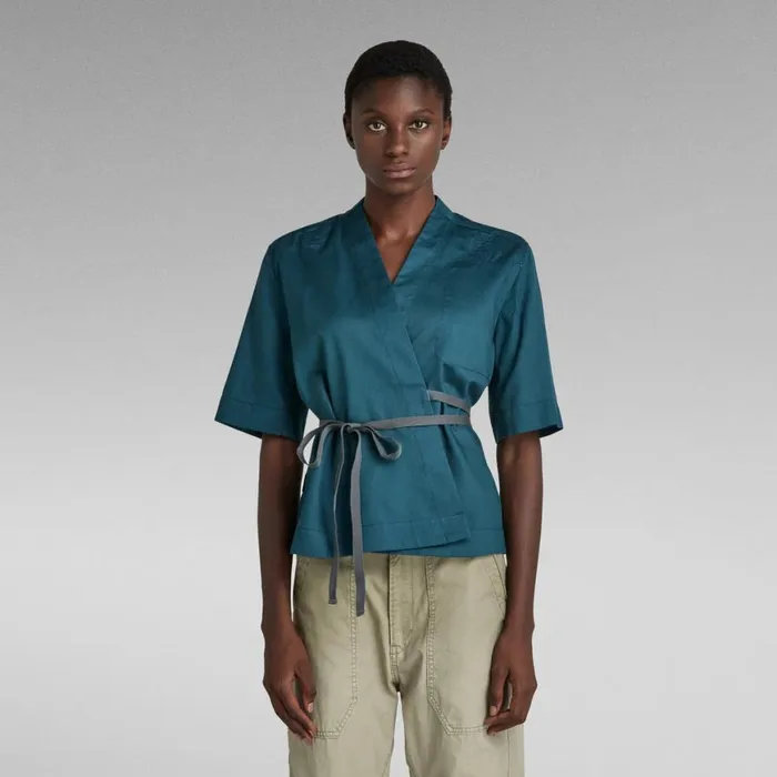 Tops and Tshirts Women GStar RAW Wrap TShirt Nitro