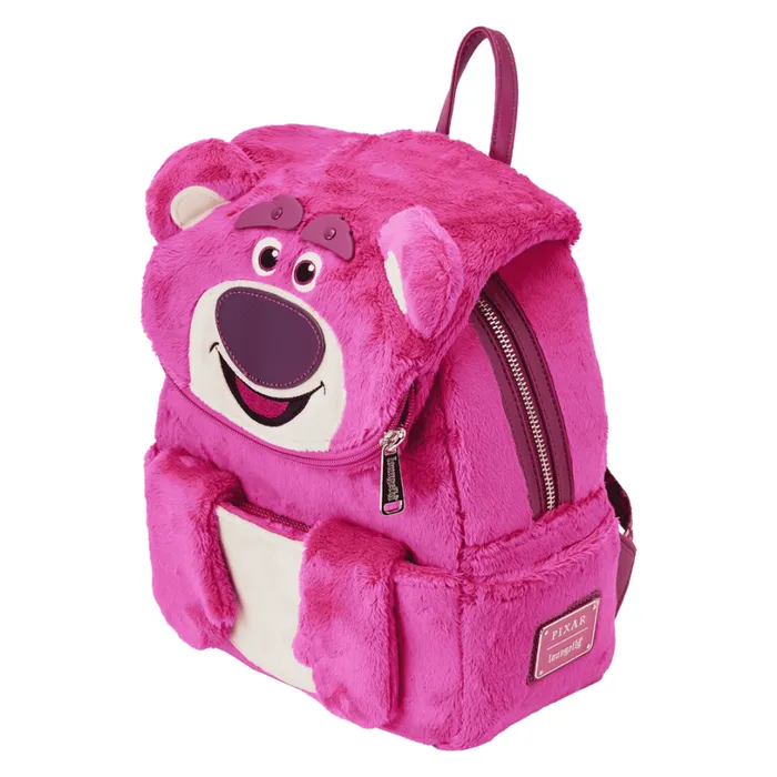 Toy Story Lotso Plush Pocket Mini Backpack Unisex Loungefly Backpacks Toy Story Lotso Plush Pocket Mini Backpack Unisex Loungefly Backpacks