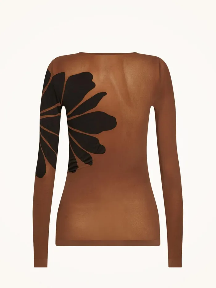 Wolford Body Tattoo Top Long Sleeves Sabablack Women Longsleeved Tops